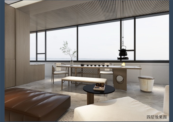 青岛办公室装修-红湾-四层